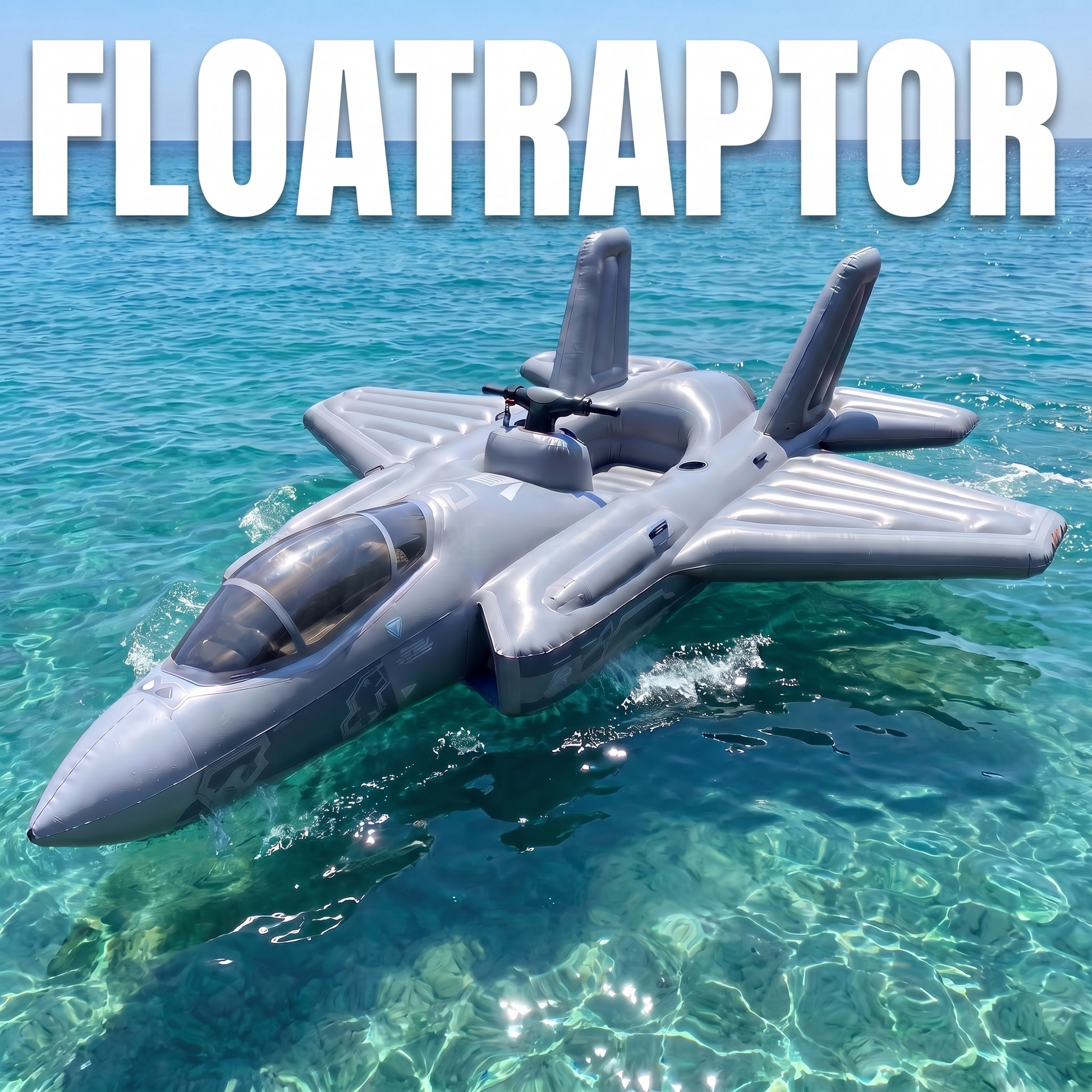 FloatRaptor motorisierte Poolliege