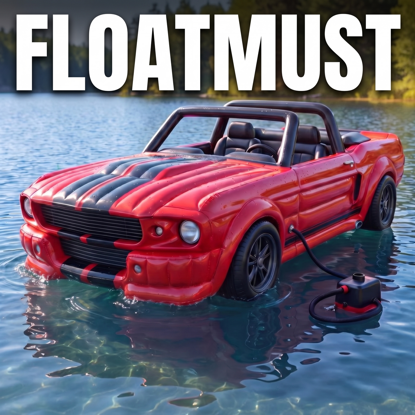 FloatMust motorisierte Poolliege